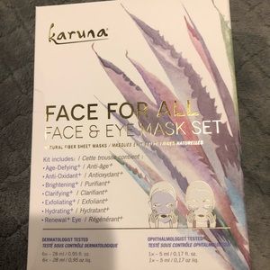 Karuna Face for All 7-pack face and eye mask set